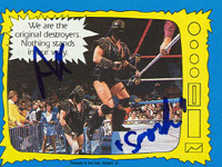 #71-1987 WWF Topps Wrestling Stars Set 