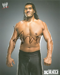The Wrestling Fanatic - Autograph (Great Khali)