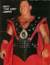 The Wrestling Fanatic - Autograph (Jerry Lawler)