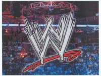 WWE Autograph Mat