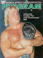 WWF Program 1984 Vol.118 