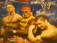 WWE 16-Month Calendar&nbsp; 2007
